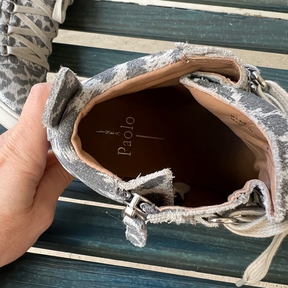 Linea Paolo wedge sneaker